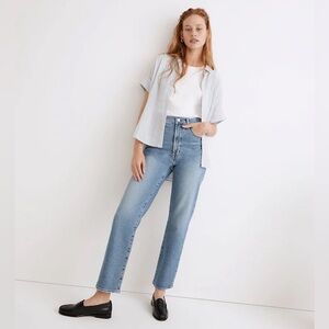 Madewell Perfect Vintage Straight jean Montville wash